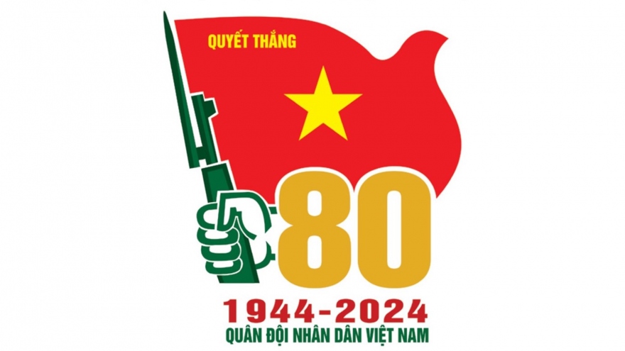 Bộ Quốc phòng ban hành biểu trưng Kỷ niệm 80 năm ngày thành lập QĐND Việt Nam